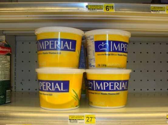 Margarine: $27.79 - Hydrogenated margarine, processed cheese spreads, ice cream, side bacon, croissants and garlic bread were subsidized under the federal government's old Food Mail Program, but not anymore under Nutrition North. Federal officials have said they have dropped those items in order to encourage healthy eating habits in northern communities. Photo submitted by Ron Elliott.