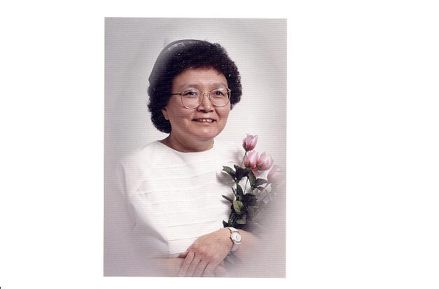 Minnie Akparook. Nursing school photo 1995. Photo courtesy of Minnie Akparook