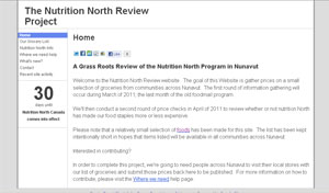 Tony Rose of Iqaluit launched his website, NutritionNorth.org, on Tuesday. (CBC)