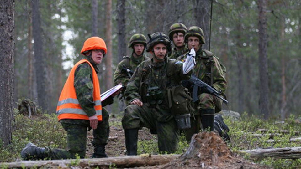 Finnish artillery troops practice in Rovajärvi. Image: Finnish Defence Forces / Lauri Paju. Yle.fi