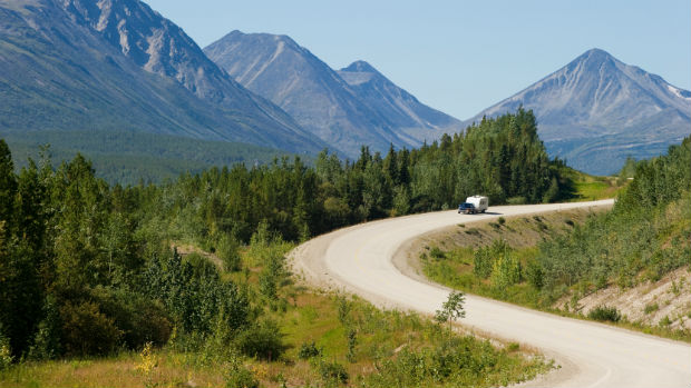 The US government has provided more than $400 million over the past 30 years to reconstruct and pave the Alaska Highway. (istockphoto)