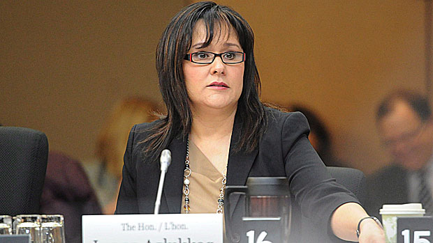 Leona Aglukkaq, Canada's health minister, will represent the country on an international council on the Arctic, Prime Minister Stephen Harper said Thursday. (Sean Kilpatrick/Canadian Press)