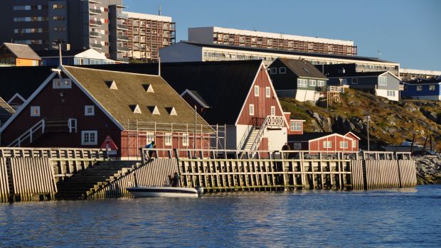 Nuuk, Greenland, is hosting a conference on northern urbanization. (Emily Ridlington photo) CBC.ca