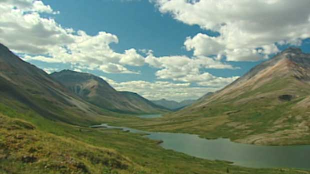 Protection of the Peel River watershed in central Yukon has been the subject of public debate in recent years. This week, the Peel Watershed Planning Commission said 80 per cent of the wilderness region should be protected. Image CBC.