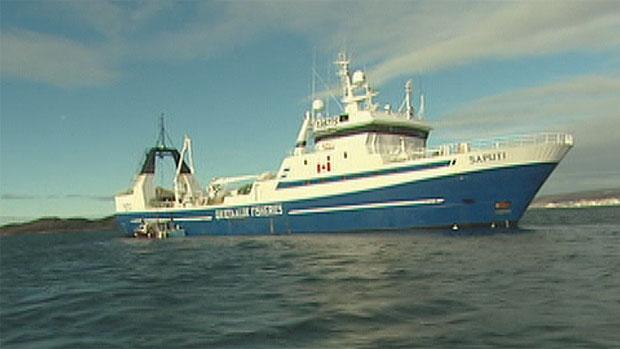 The Saputi was built in 1987. It just got an extension that will allow it to hold more turbot and shrimp. (CBC)