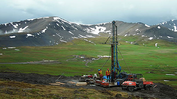 The deposit, which is located at the N.W.T.-Yukon border, has been touted as the largest lead-zinc deposit in the world. (Selwyn Chihong) CBC.ca 