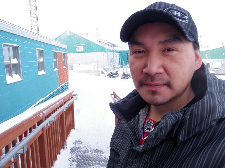 Lucassie Alayco, recreation co-ordinator in Akulivik, Nunavik. Photo by Eilís Quinn.