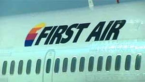 First Air is laying off 15 of the airline's 142 pilots and flight engineers, including all eight Boeing 737 pilot positions based in Yellowknife. (CBC)
