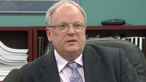 Assistant auditor general Ronnie Campbell says the Yukon government did not necessarily make the wrong decision in building two new hospitals, but that the decision needed to be backed up with facts. (David Croft/CBC )