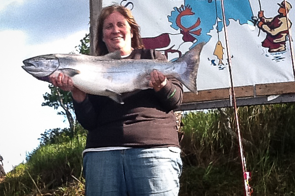 Salmon on Nushagak River. 2012 Courtesy Angela Addiego. Alaska Dispatch. 