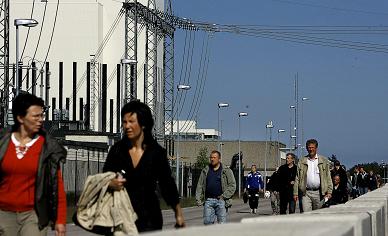 Nuclear power plant in southern Sweden. Paul Made, SCANPIX Sweden, AFP photo.