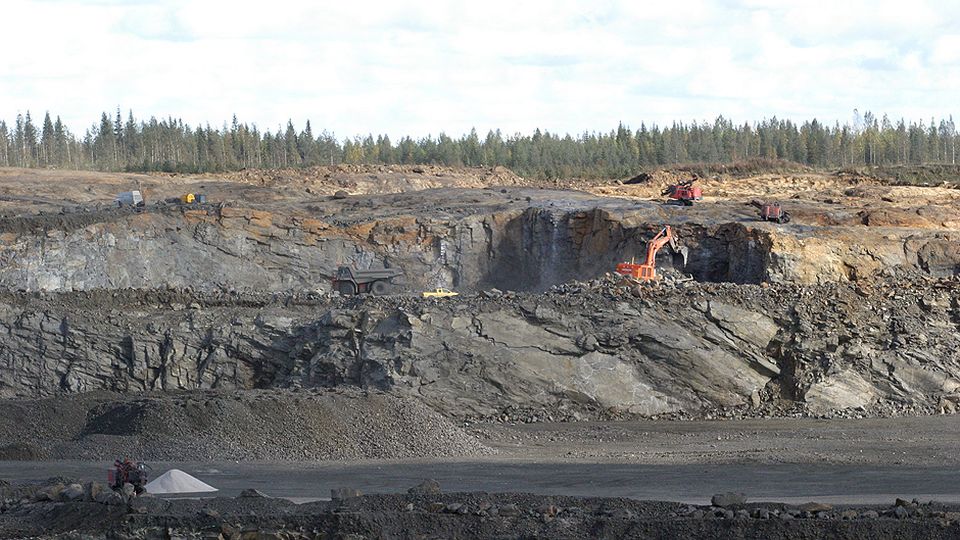 Talvivaara mine. Image: Pentti Kallinen / Yle  