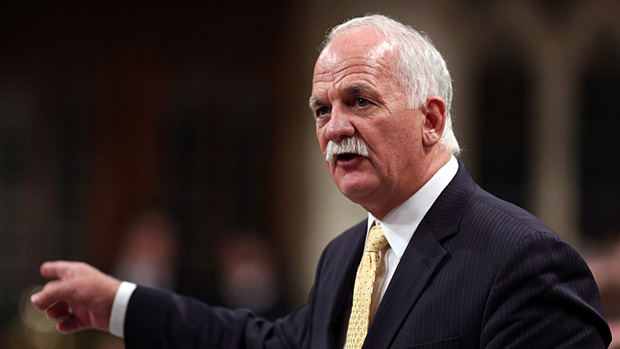Public Safety Minister Vic Toews told MPs Monday that funding for the federal First Nations Policing Program has been renewed for five years. (Fred Chartrand/Canadian Press)