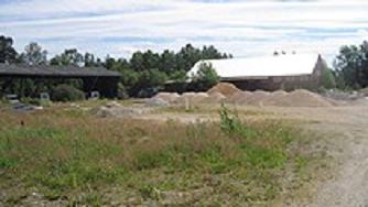 A former saw mill in Alvesta is on the list of toxic sites. File photo: Simon Campanello / P3 Nyheter