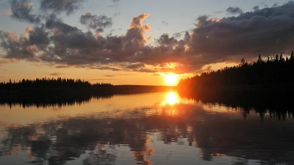 Nightless night in Lapland, Finland's northernmost province. Image: T. Kanerva. Yle News   