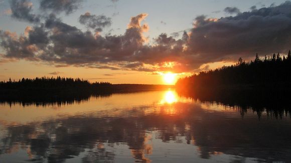 Nightless night in Lapland, Finland's northernmost province. Image: T. Kanerva. Yle News   