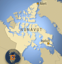 Map of Nunavut. (CBC)