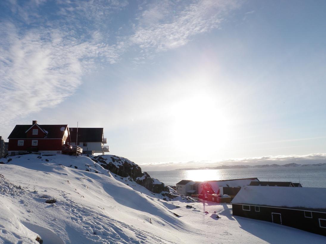 View of Nuuk, old town. (Eilís Quinn / Eye on the Arctic)