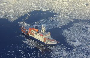 The icebreaker Polarstern. Photo: Alfred Wegener Institute. Alaska Dispatch.
