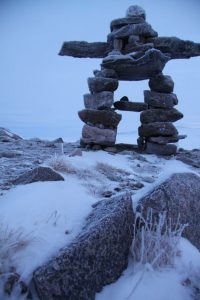 Inukshuk in Nunavut