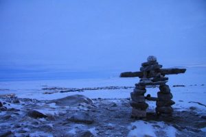 Inukshuk in Nunavut