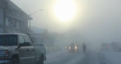 What will the new Arctic highway mean for residents in Inuvik (pictured above) and elsewhere in the region? Photo Credit: (Eilis Quinn / Eye on the Arctic)