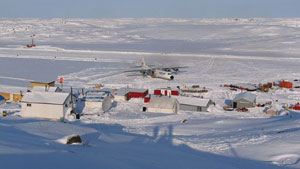 MMG's exploration camp at its High Lake site in the Kitikmeot region of Nunavut. (MMG)