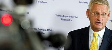 Sweden's Foreign Minister Carl Bildt. (Scanpix, Radio Sweden)