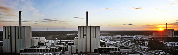 Forsmark power plant. (Tomas Oneborg/Scanpix)