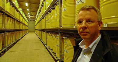 Sven Ordéus is the CEO of waste company SVAFO. Photo: Marcus Hansson/Swedish Radio