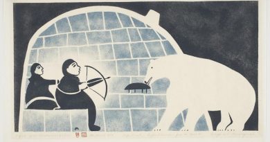 Print from 1959 Cape Dorset Print collection.