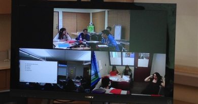 Classroom videoconferencing in Canada’s Northwest Territories. (Chris Gilmour)