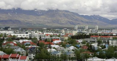 View across Reykjavík in Iceland from Öskjuhlíd Hill. (Kirsty Wigglesworth, File / AP)