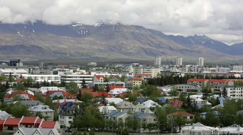 View across Reykjavík in Iceland from Öskjuhlíd Hill. (Kirsty Wigglesworth, File / AP)