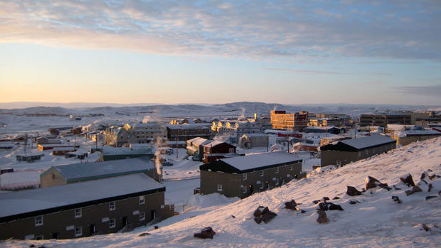 Iqaluit in Canada's eastern Arctic territory Nunavut. (The Canadian Press)