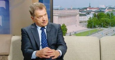 Niinistö discussed military affairs on the Ykkösaamu programme on June 1. (Yle)