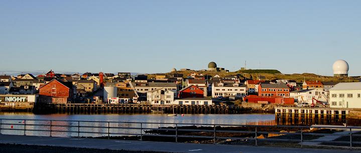 The town of Vardoe in Norway's Arctic. (Pierre-Henry Deshayes / AFP)