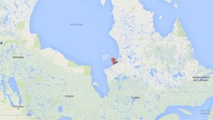 Kuujjuarapik au Nunavik. (Google -CBC.ca)