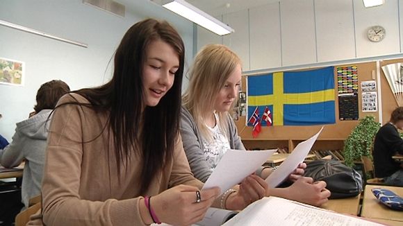 A citizen's initiative against mandatory Swedish in the Finnish school system is gaining momentum. ( Kalle Niskala /  YLE )