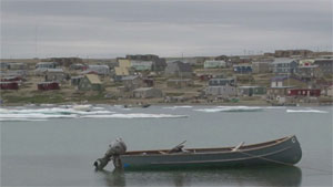 The hamlet of Igloolik, Nunavut, will be getting a new high school that is planned to open in September 2017. (CBC)