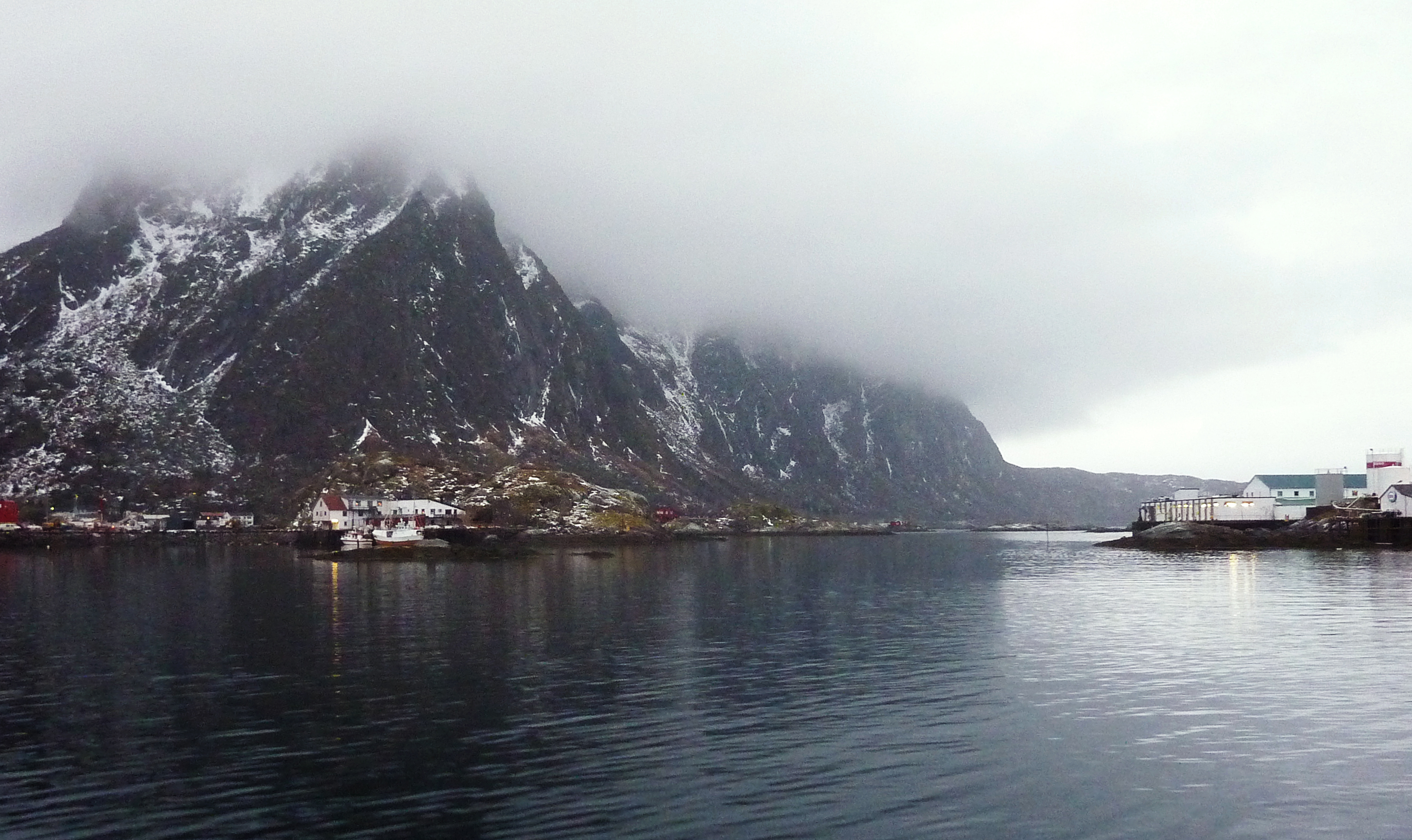 The Norwegian Sea off Norway's Arctic archipelago Lofoten. (Nina Larson / AFP)