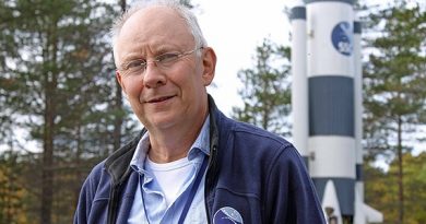 Anders Jörle, Swedish Space Corporation.(Alexander Linder / Sveriges Radio )