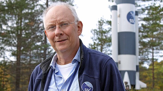 Anders Jörle, Swedish Space Corporation.(Alexander Linder / Sveriges Radio )