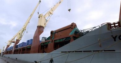 The Chinese cargo ship Yong Sheng (pictured here in Sri Lanka). ( Sanka Vidanagama / AFP)