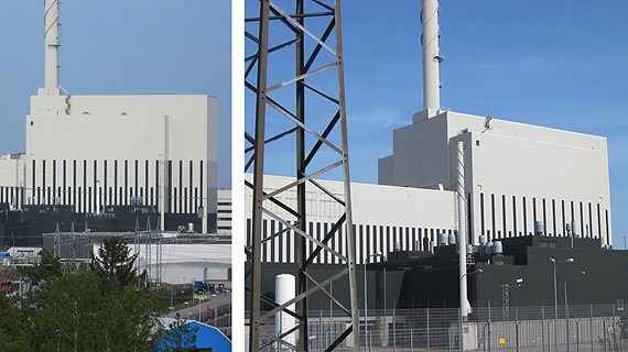 The third reactor at Oskarshamn plant has once again been forced to shut down. ( Nick Näslund / Sveriges Radio)