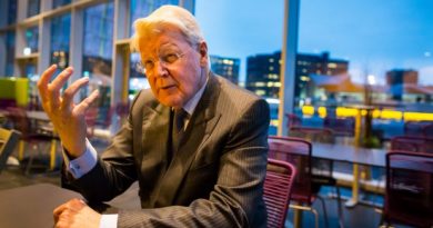 Ólafur Grímsson, president of Iceland, at the Harpa Reykjavík Concert and Conference Center on Oct. 10, 2013. (Loren Holmes / Alaska Dispatch)