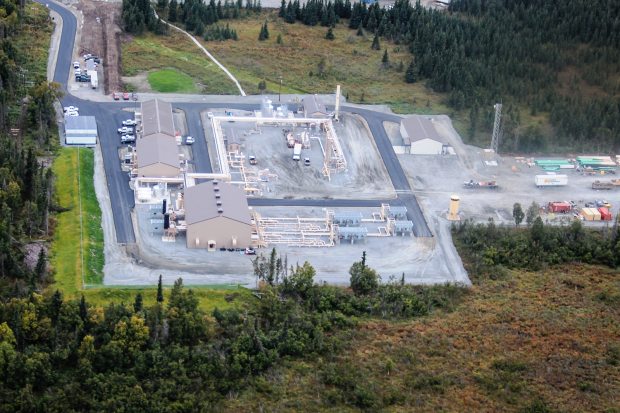 Gas producers have stored enough gas in the Cook Inlet Natural Gas Storage facility in Kenai, Alaska, to supply energy demand in Alaska's most populous region for weeks on end. Courtesy ENSTAR