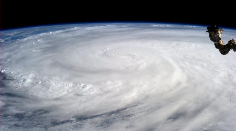 Super Typhoon Haiyan from the International Space Station on November 9, 2013. (Karen L. Nyberg / NASA / AFP)