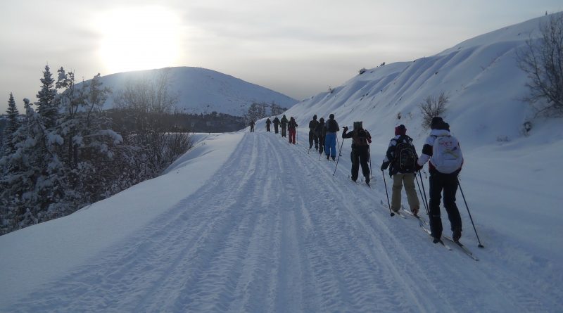 Outdoor activities are an important part of the CHAOS program. (Courtesy Chris Hobbis and Adria Collins)