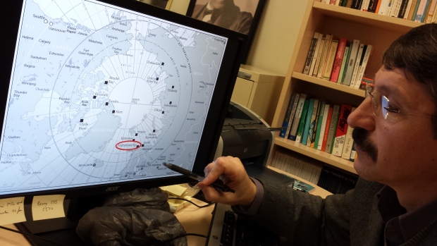 Cristian Suteanu says it's almost improbable the warming trend he's seeing could be caused by natural variability. (Alex Mason/CBC)